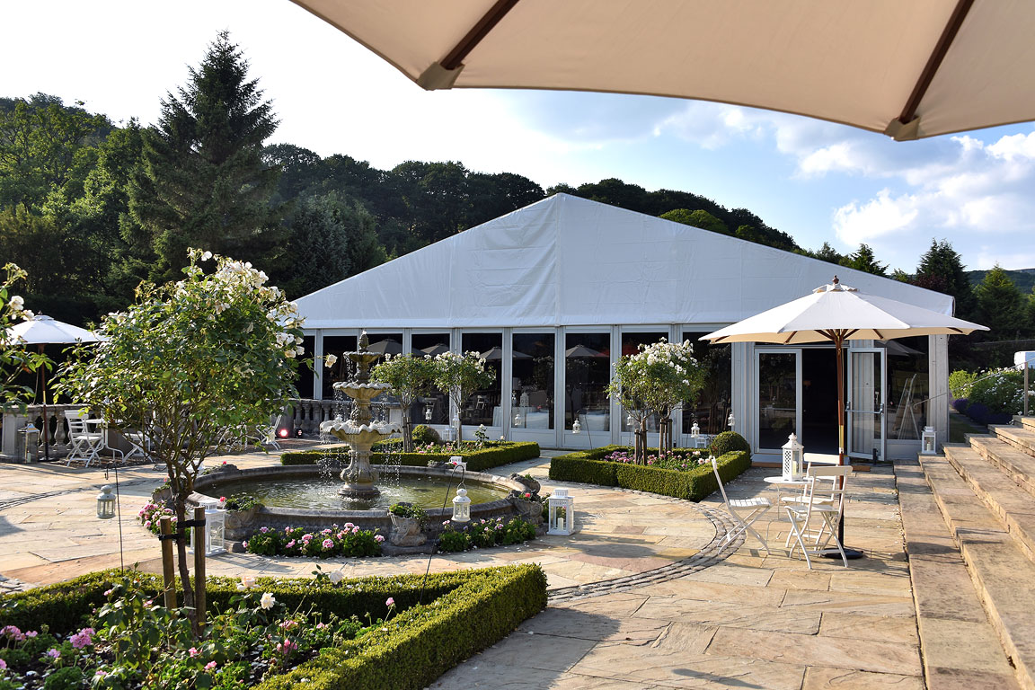 Fountain and Marquee